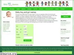 Sites similar to babyboyandgirlnames.com