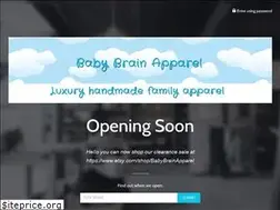 Sites similar to babybrainapparel.com