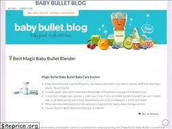 Sites similar to babybulletblog.com