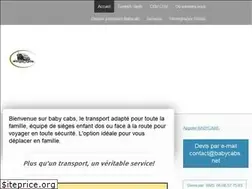 Sites similar to babycabs.fr