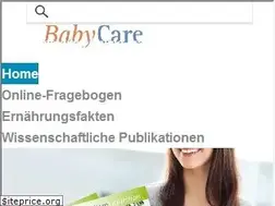 Sites similar to babycare-nutrition.de