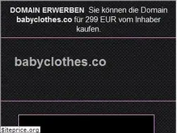 Sites similar to babyclothes.co