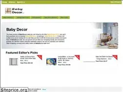 Sites similar to babydecor.com