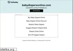 Sites similar to babydiapersonline.com