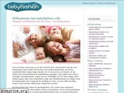 Sites similar to babyfashion.info