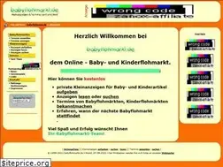 Sites similar to babyflohmarkt.de