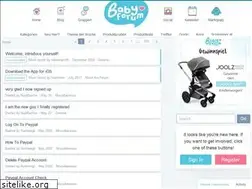 Sites similar to babyforum.co.uk