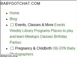 Sites similar to babygotchat.com
