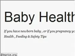 Sites similar to babyhealth-first.blogspot.com