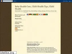 Sites similar to babyhealthcares.blogspot.com