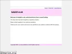 Sites similar to babykit.co.uk