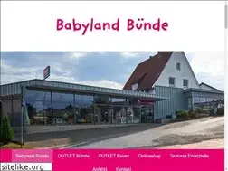 Sites similar to babyland-buende.de