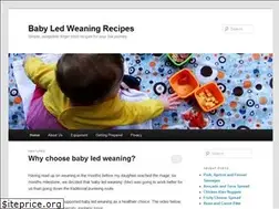 Sites similar to babyledweaningrecipes.com