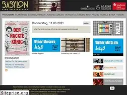 Sites similar to babylon-kino-fuerth.de