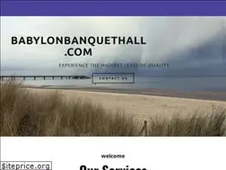 Sites similar to babylonbanquethall.com
