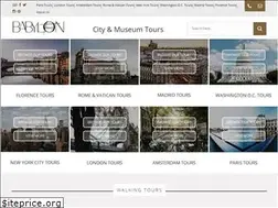 Sites similar to babyloncitytours.com
