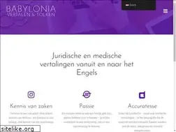 Sites similar to babylonia.nl