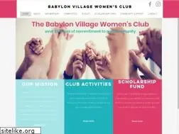 Sites similar to babylonvillagewomensclub.com