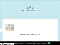 Sites similar to babymanufactur.de