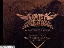 Sites similar to babymetal.com