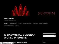 Sites similar to babymetal.de
