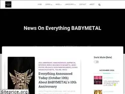 Sites similar to babymetalnews.com