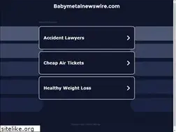 Sites similar to babymetalnewswire.com