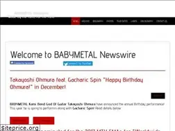 Sites similar to babymetalnewswire.jimdo.com
