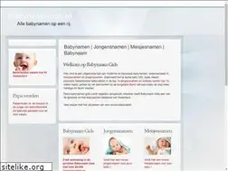 Sites similar to babynaamgids.nl