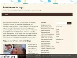 Sites similar to babynameboys.com