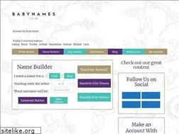 Sites similar to babynames.co.uk