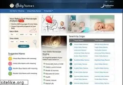 Sites similar to babynames.indastro.com