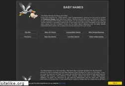 Sites similar to babynames.org.uk