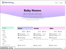 Sites similar to babynames101.com