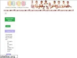 Sites similar to babynames2go.com