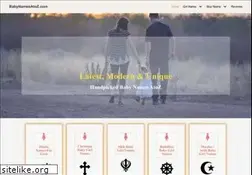 Sites similar to babynamesatoz.com