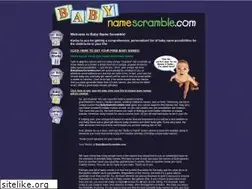 Sites similar to babynamescramble.com