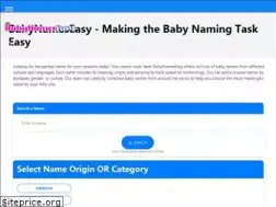 Sites similar to babynameseasy.com