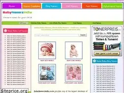 Sites similar to babynamesindia.co.in