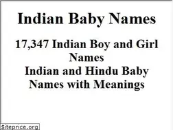 Sites similar to babynamesindia.com