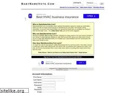 Sites similar to babynamevote.com
