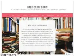 Sites similar to babyonmybrain.com