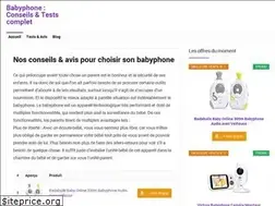 Sites similar to babyphone-comparatif.eu