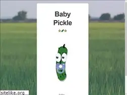 Sites similar to babypickle.com