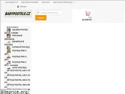Sites similar to babypostele.cz