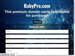 Sites similar to babypro.com