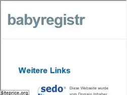Sites similar to babyregistry.com