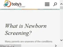Sites similar to babysfirsttest.org