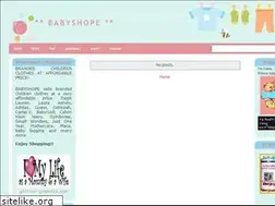 Sites similar to babyshope.blogspot.com