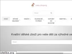 Sites similar to babyshoping.cz